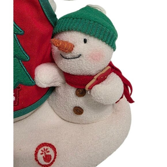 Hallmark 2015 Snowman Plush Time For Cookies Dog Music Motion Holiday Jingle Pal - Picture 7 of 13